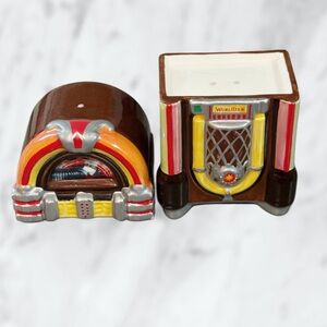 Wurlitzer Retro Jukebox Salt & Pepper Shakers -Vintage 1998